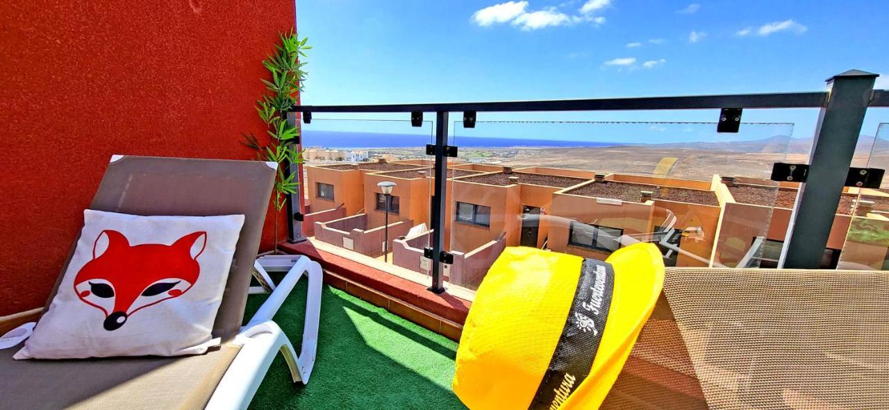 Ferienhaus Casa Caleta - Caleta Fuste - Meerblick - Pool - Glasfaserinternet Caleta De Fuste Exteriör bild